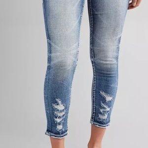 Rock Revival Coral Haze Size 31 Easy Ankle Skinny